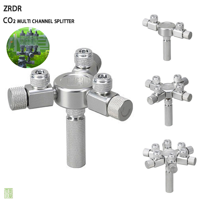 Aquarium Fish And Supplies - Aquarium CO2 shunt CO2 regulator multi-way