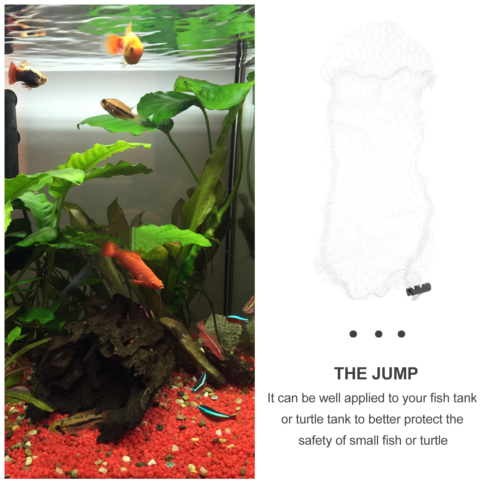 Aquarium Fish And Supplies - Fish Tank Anti-Jumping Net Premium Nylon