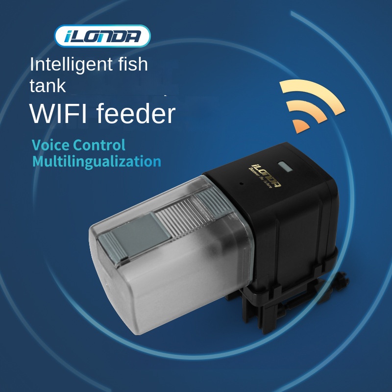 Fish Food Flake - iLONDA Fish Tank Aquarium WiFi Automatic