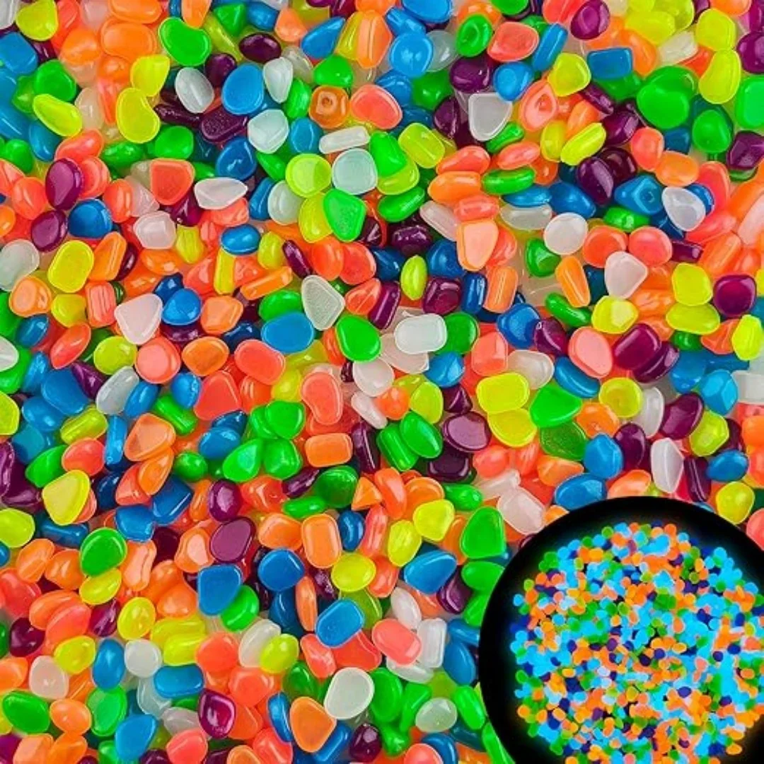 Aquarium Fish Saltwater - 500Pcs Glow in The Dark Garden