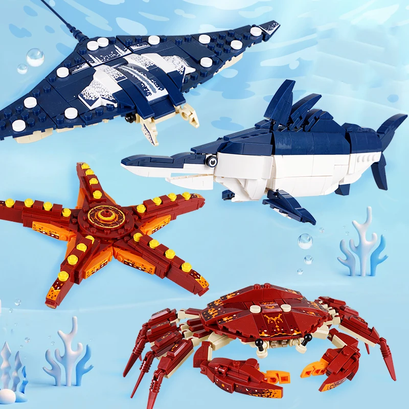 Creative Assembly Crab Ocean A - Aquarium Fish Lego ulasan dan harga