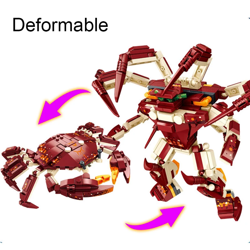 Creative Assembly Crab Ocean A - Aquarium Fish Lego ulasan dan harga