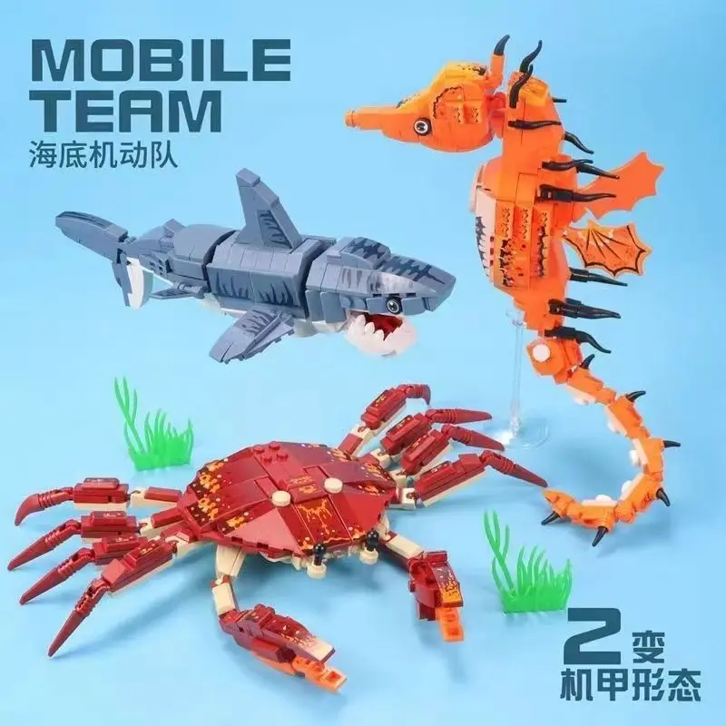 Creative Assembly Crab Ocean A - Aquarium Fish Lego ulasan dan harga
