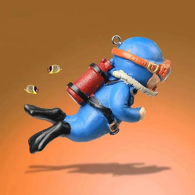 Vibe Fish Tank Diver Ornaments - Aquarium Fish Popular ulasan dan harga