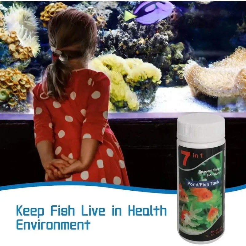 Aquarium Test Strip  Freshwate - Aquarium Fish Quality ulasan dan harga