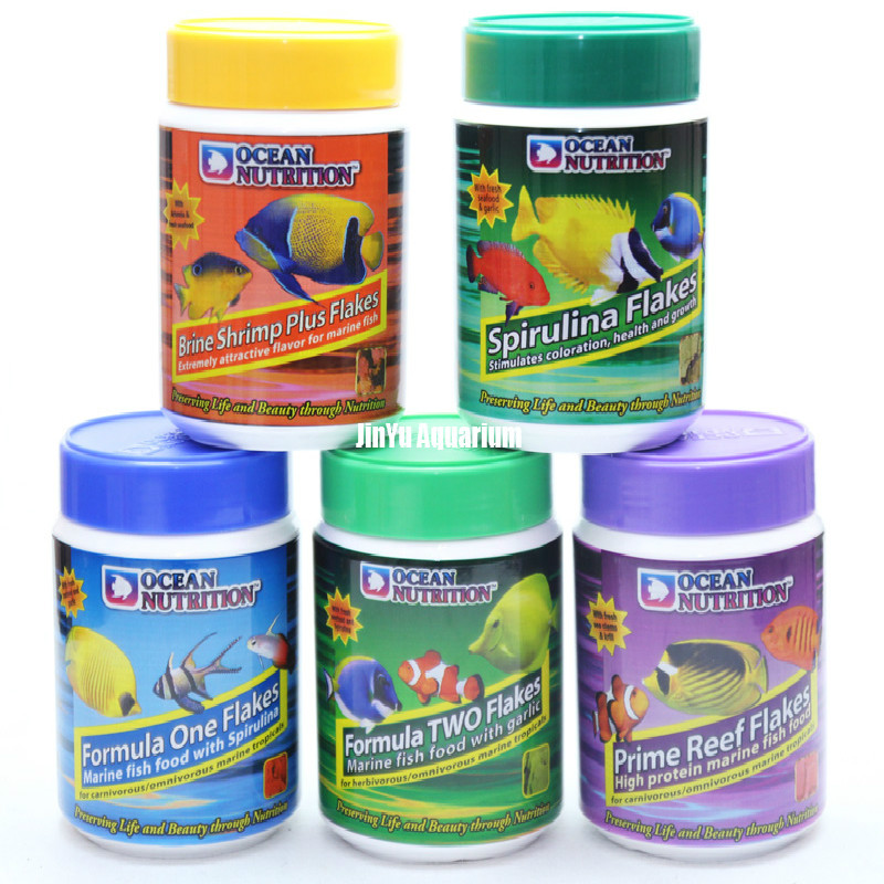 Marine Flakes fish food Ocean  - Fish Food Flake ulasan dan harga
