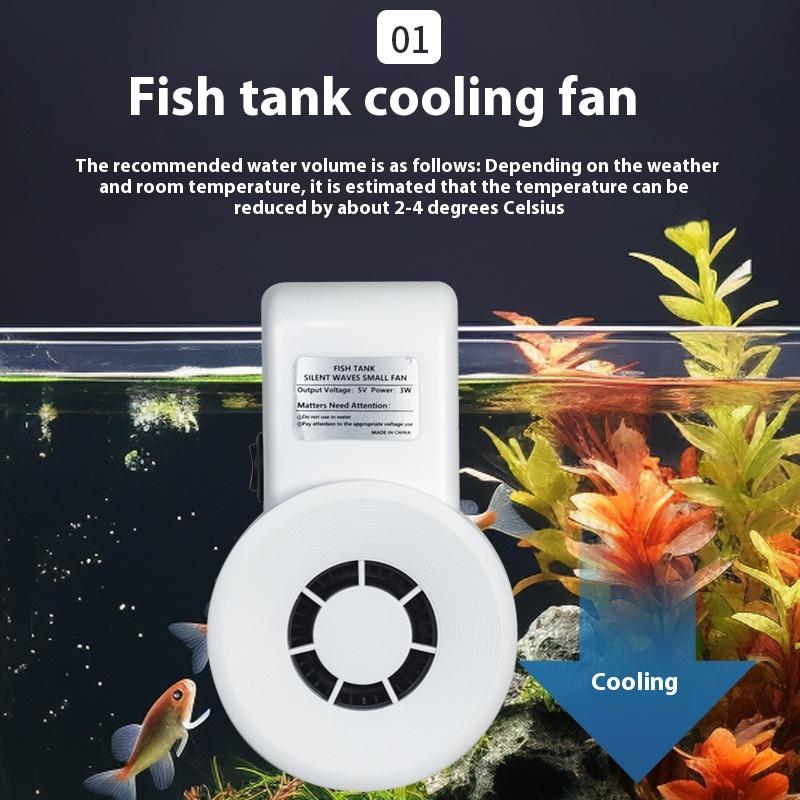 New Mini Aquarium Cooling Fans - Aquarium Fish And Supplies ulasan dan harga