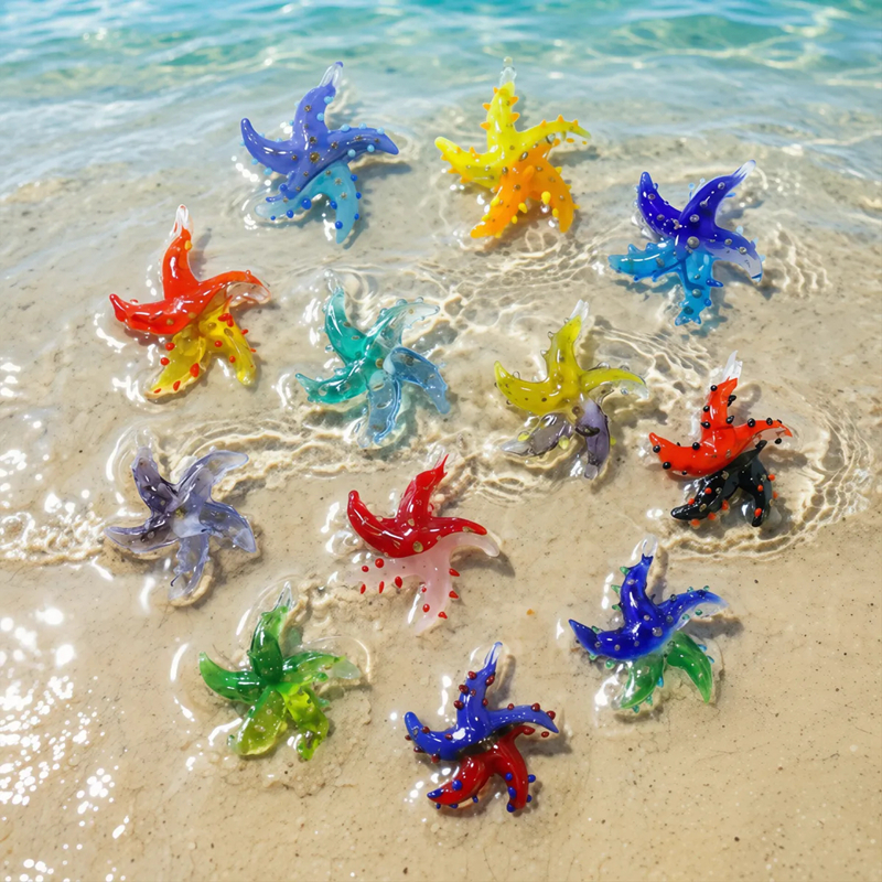 Mini Glass Starfish Pendant Co - Aquarium Fish And Supplies ulasan dan harga