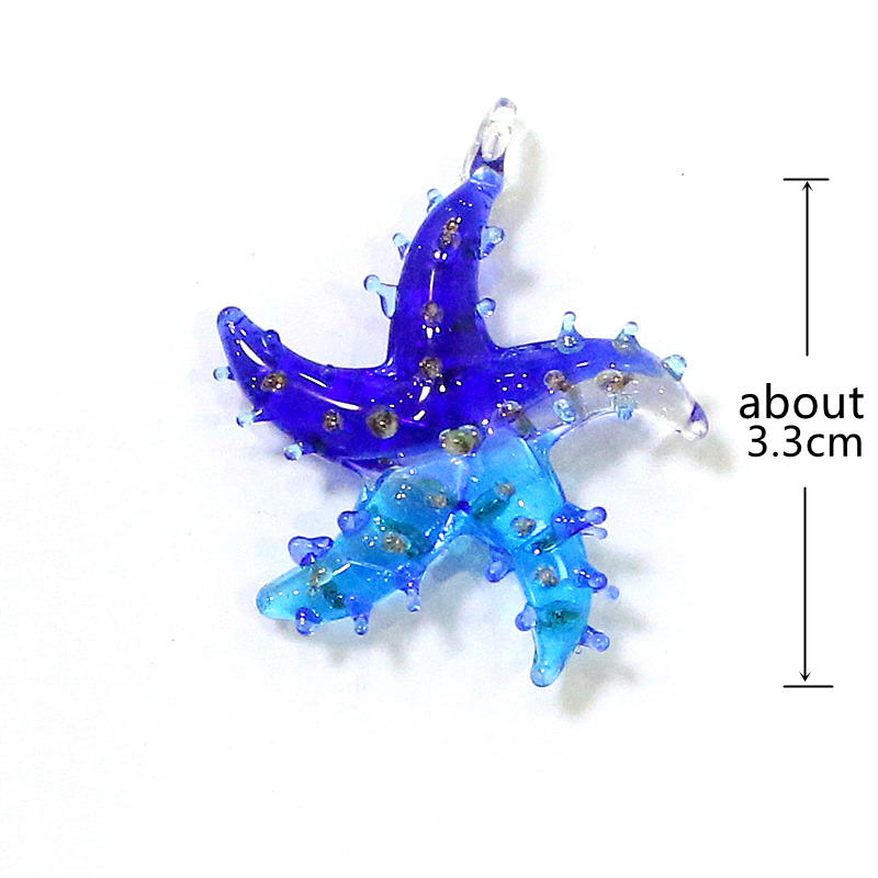 Mini Glass Starfish Pendant Co - Aquarium Fish And Supplies ulasan dan harga