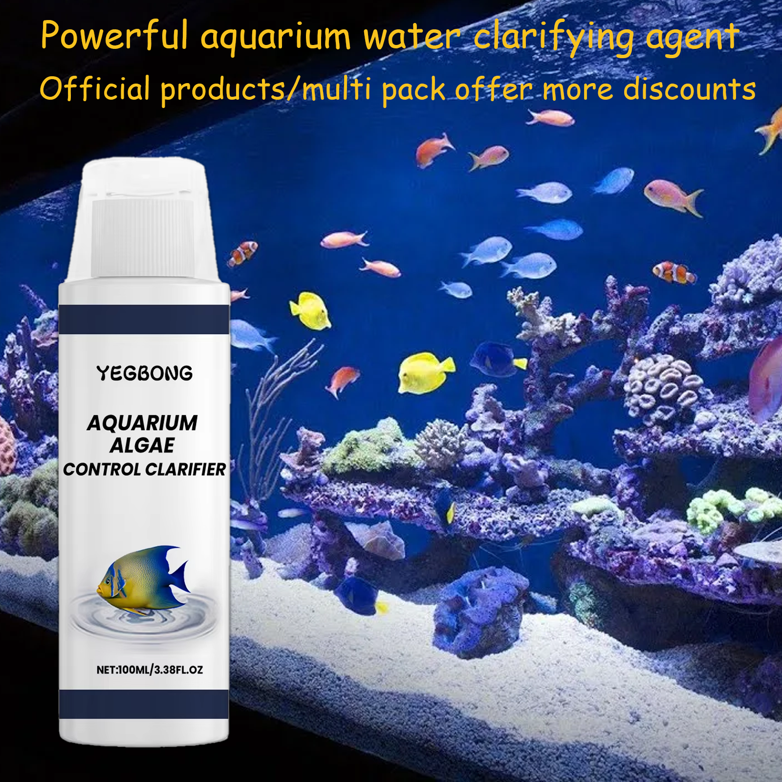 Fish Tank Water Clarifier 100m - Aquarium Fish Quality ulasan dan harga