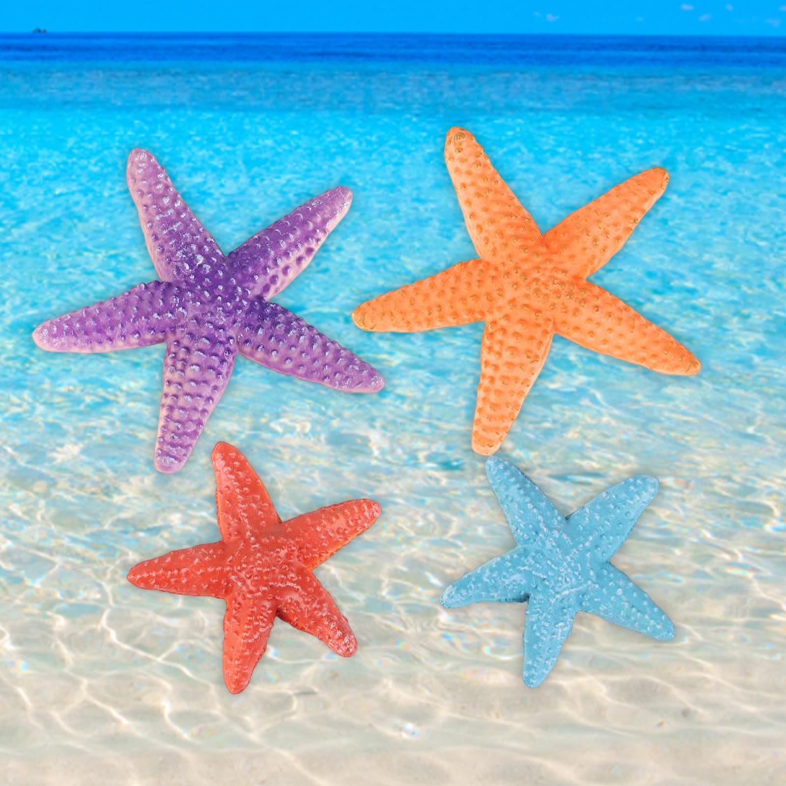 4Pcs Simulation Star Fish Mode - Aquarium Fish Home ulasan dan harga