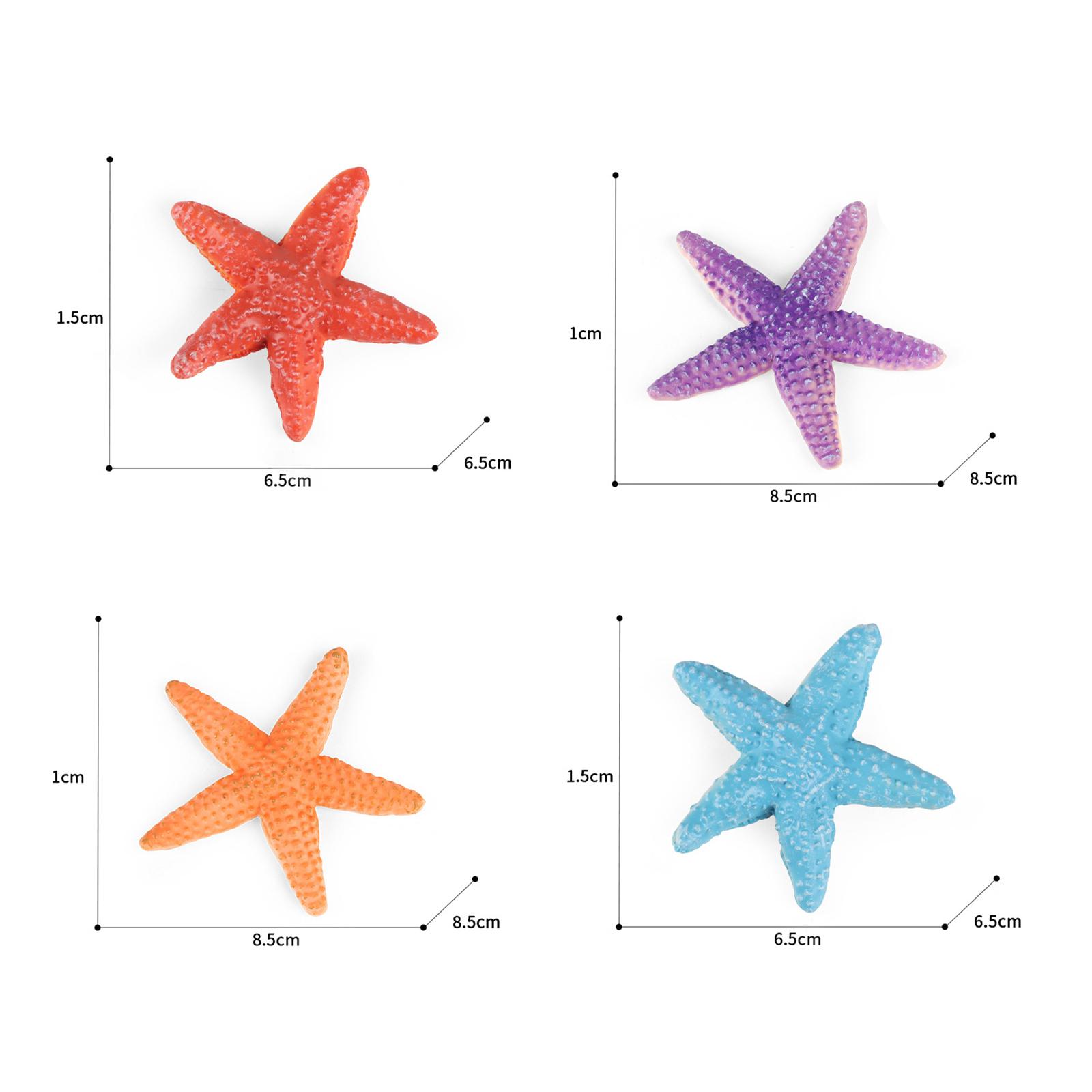 4Pcs Simulation Star Fish Mode - Aquarium Fish Home ulasan dan harga