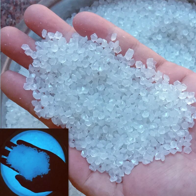 1000pcs 3-5mm Luminous Sand Gl - Aquarium Fish Home ulasan dan harga