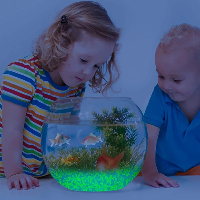 1000pcs 3-5mm Luminous Sand Gl - Aquarium Fish Home ulasan dan harga