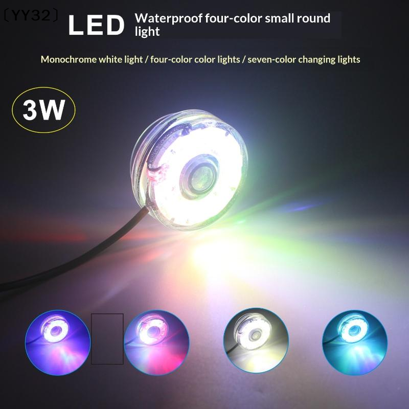 1Pcs DC Waterproof Round Lamp  - Aquarium Fish Lego ulasan dan harga