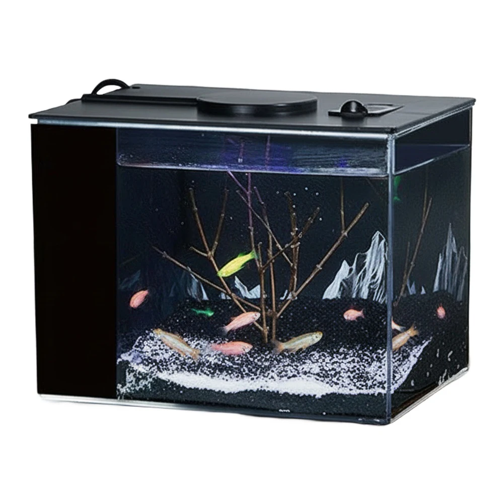 Self-circulation Fish Tank wit - Aquarium Fish Home ulasan dan harga