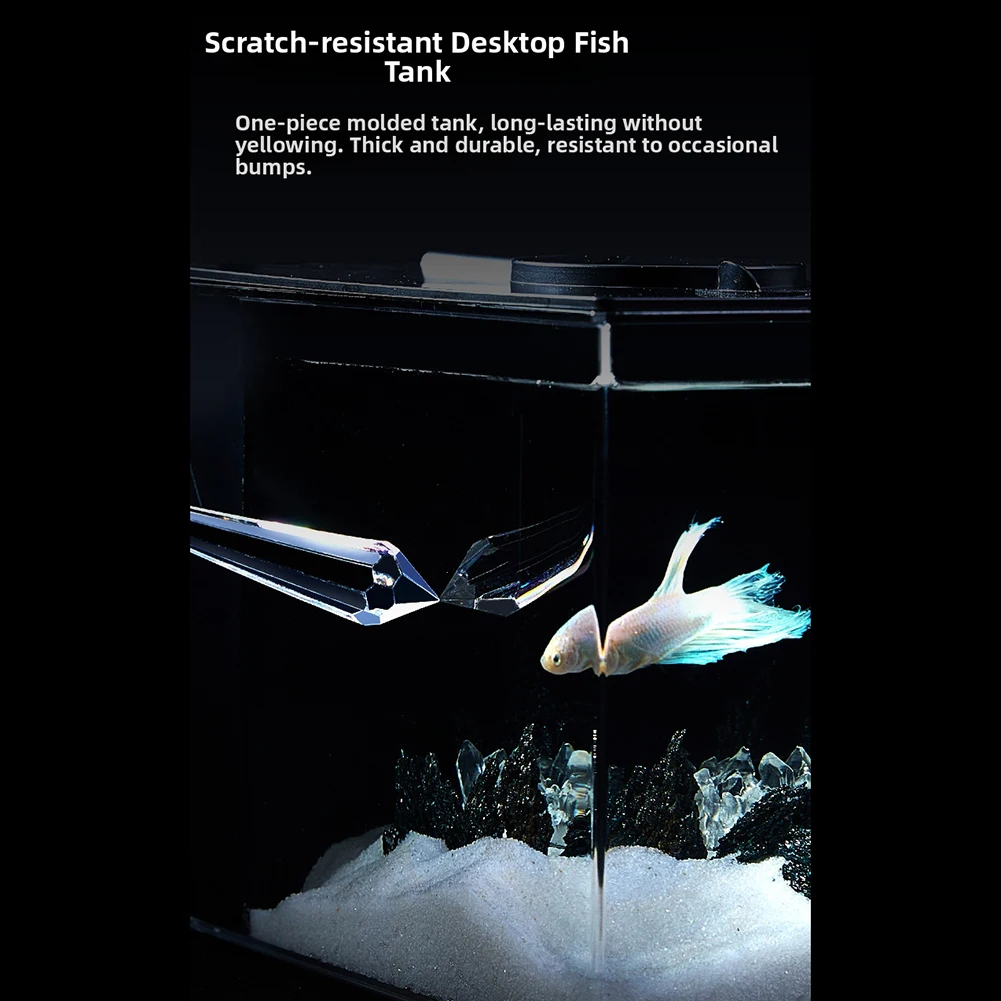 Self-circulation Fish Tank wit - Aquarium Fish Home ulasan dan harga