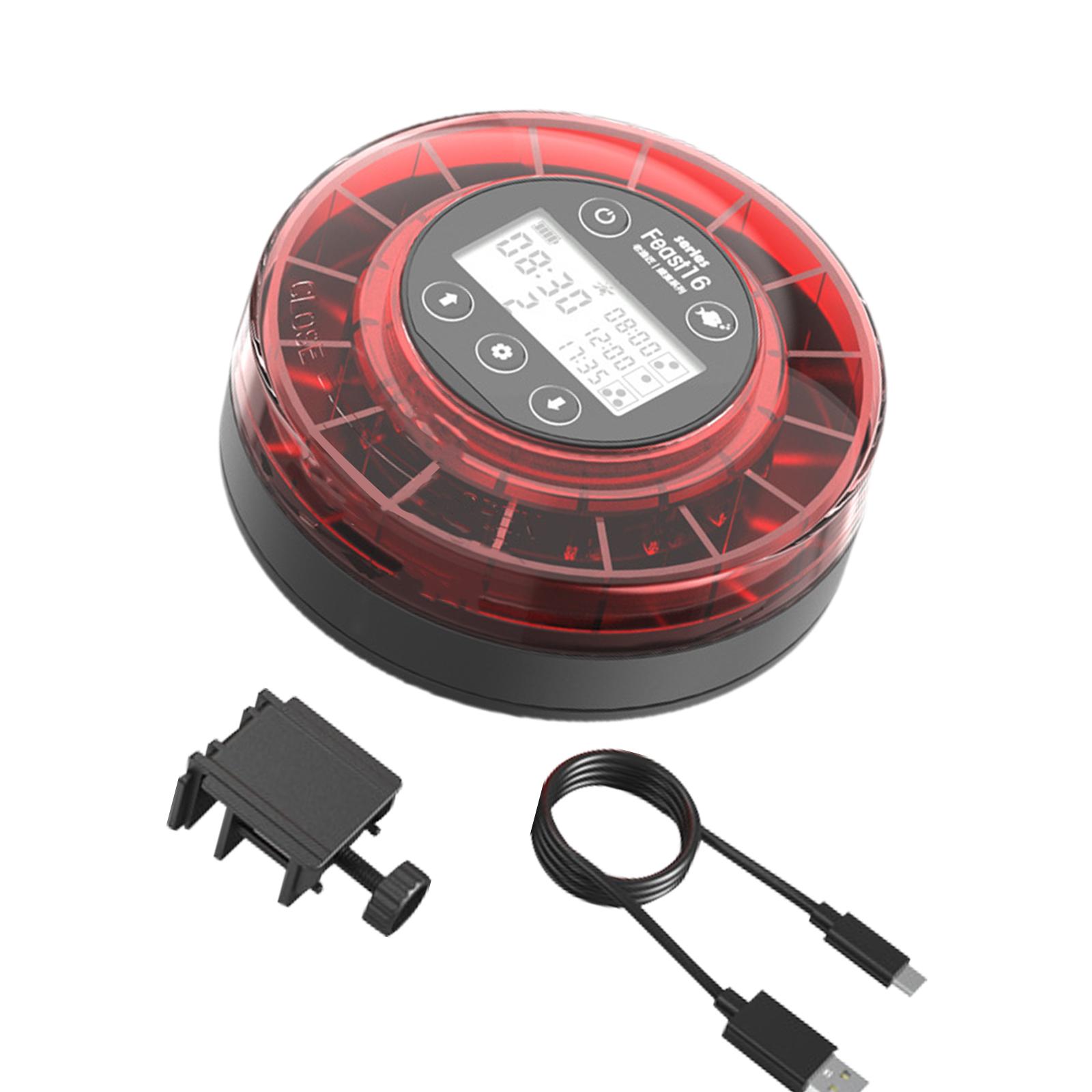 Automatic Fish Feeder Portable - Fish Food Flake ulasan dan harga