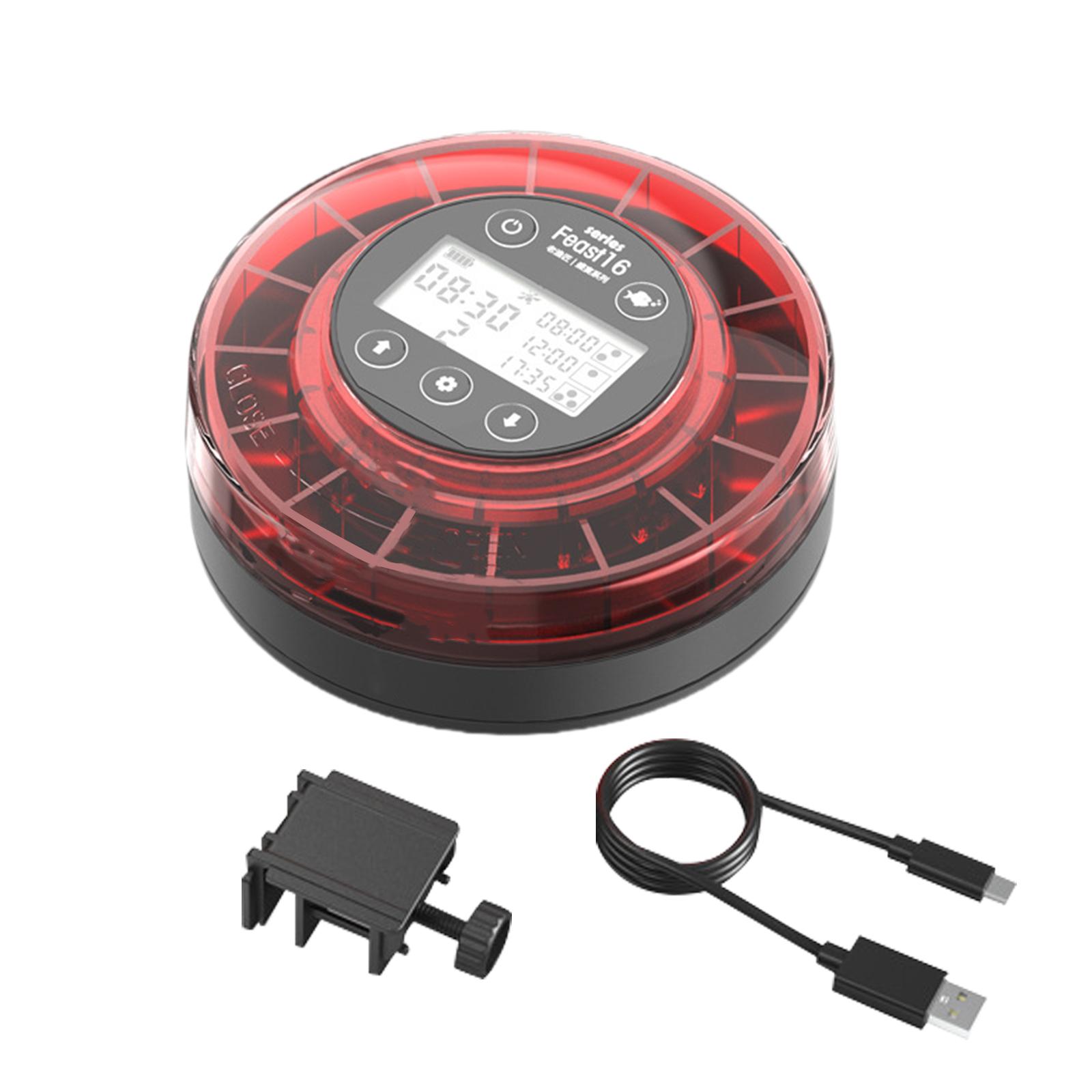 Automatic Fish Feeder Portable - Fish Food Flake ulasan dan harga