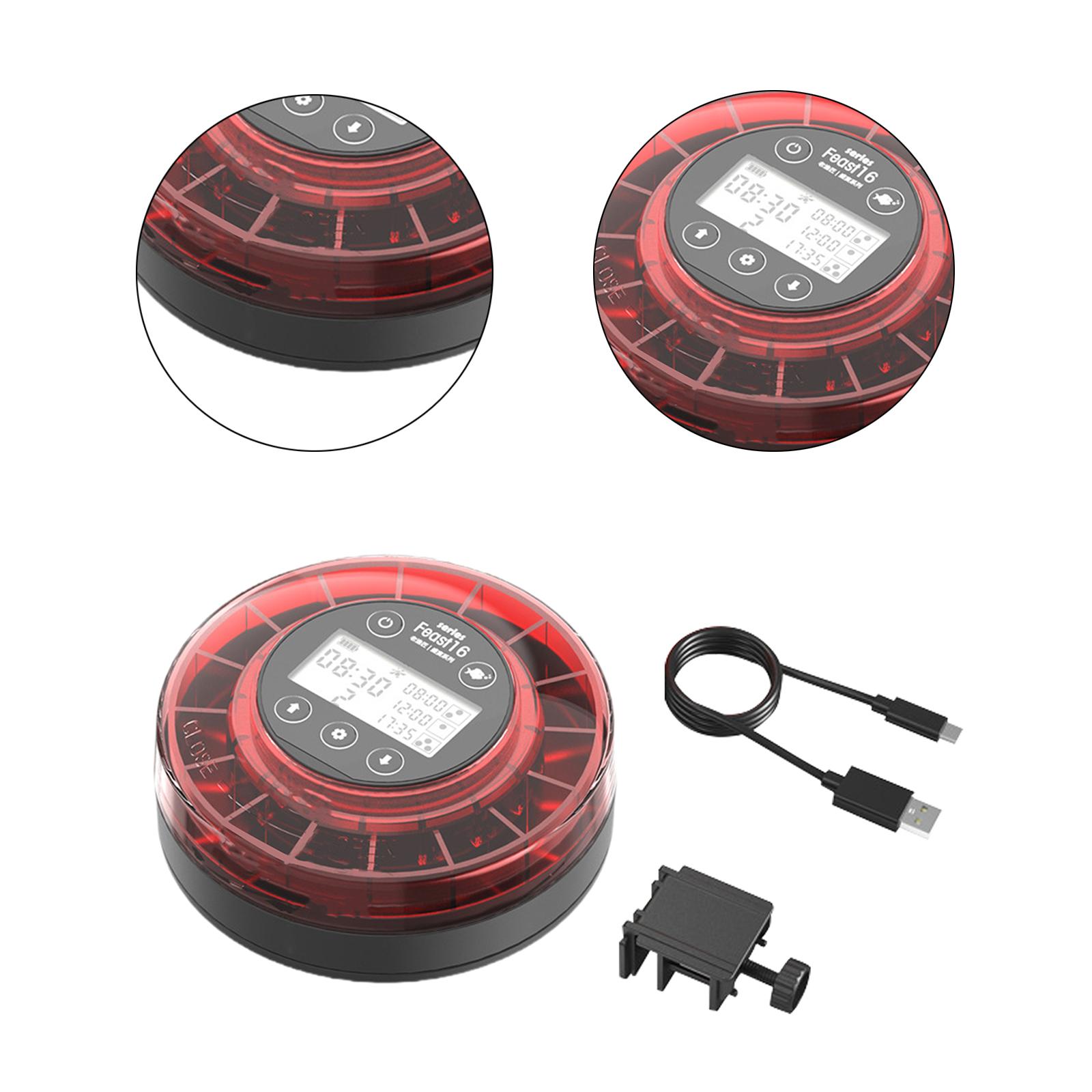 Automatic Fish Feeder Portable - Fish Food Flake ulasan dan harga