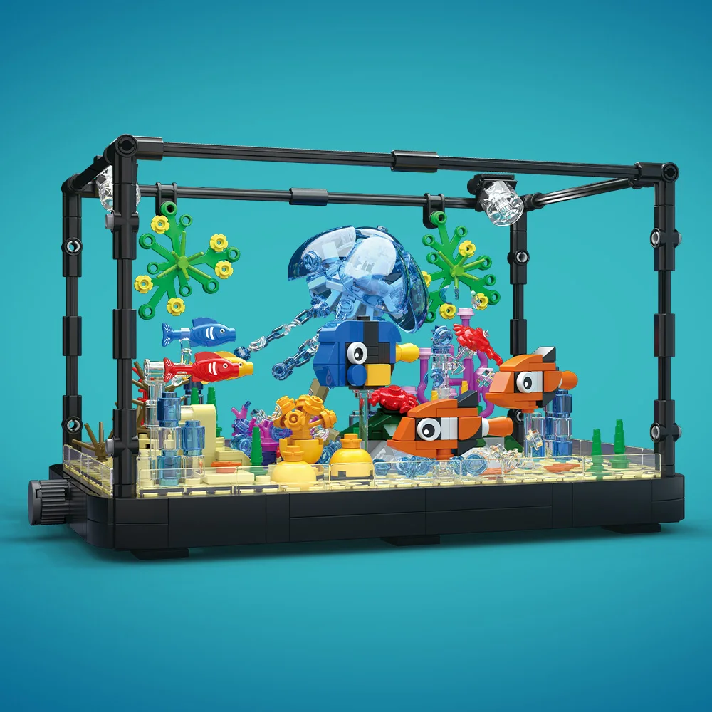 Fish Tank Building Block Set w - Aquarium Fish Saltwater ulasan dan harga
