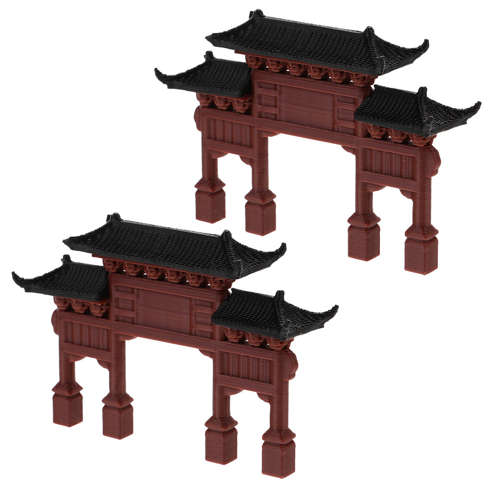 2Pcs Mini Chinese Memorial Gat - Aquarium Fish And Supplies ulasan dan harga