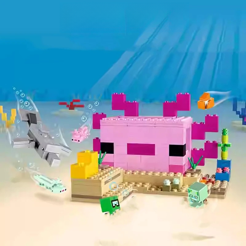 MOC Sets My DIY Mini World Gam - Aquarium Fish Lego ulasan dan harga