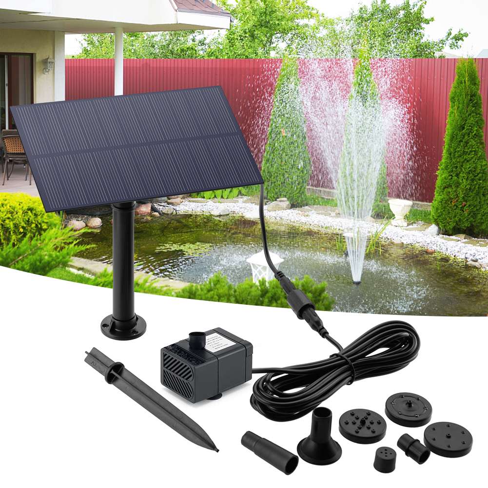 5W 5V Solar Water Pump Garden  - Aquarium Fish Saltwater ulasan dan harga