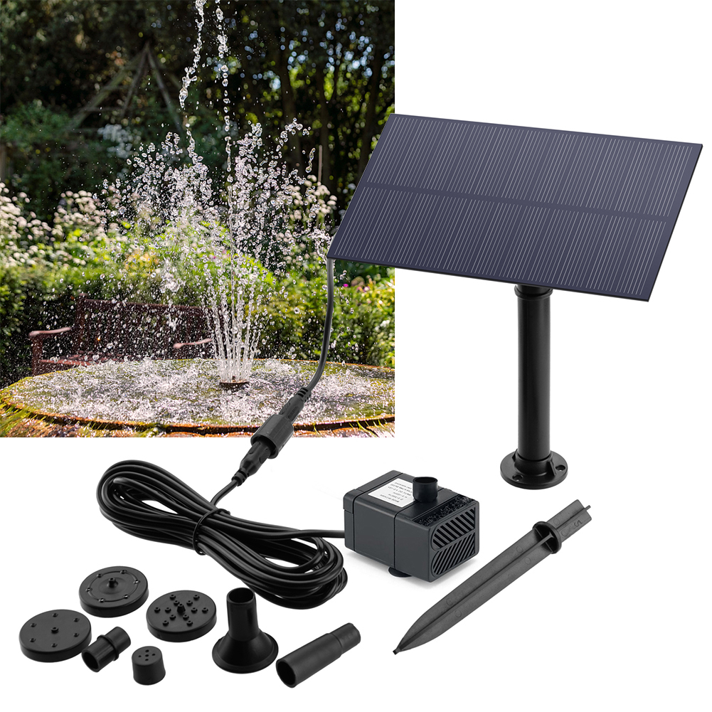 5W 5V Solar Water Pump Garden  - Aquarium Fish Saltwater ulasan dan harga
