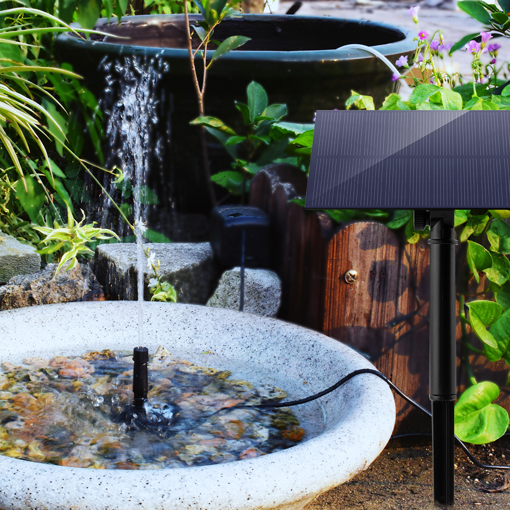 5W 5V Solar Water Pump Garden  - Aquarium Fish Saltwater ulasan dan harga
