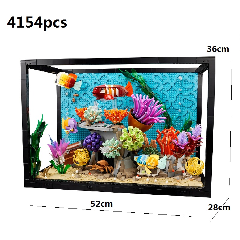 tropical aquarium fish tank mo - Aquarium Fish Lego ulasan dan harga