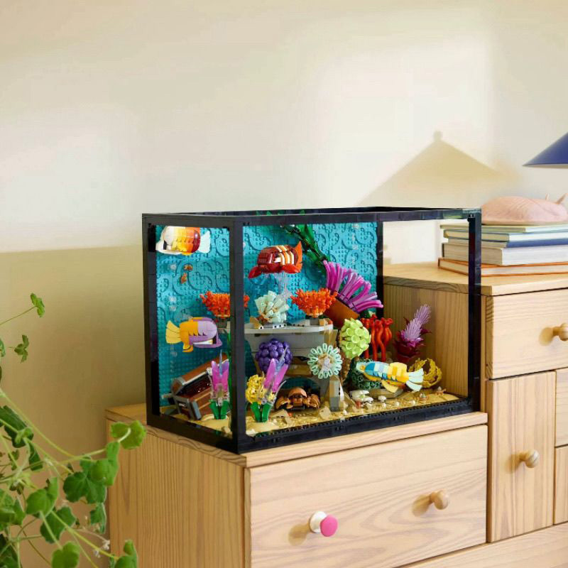 tropical aquarium fish tank mo - Aquarium Fish Lego ulasan dan harga