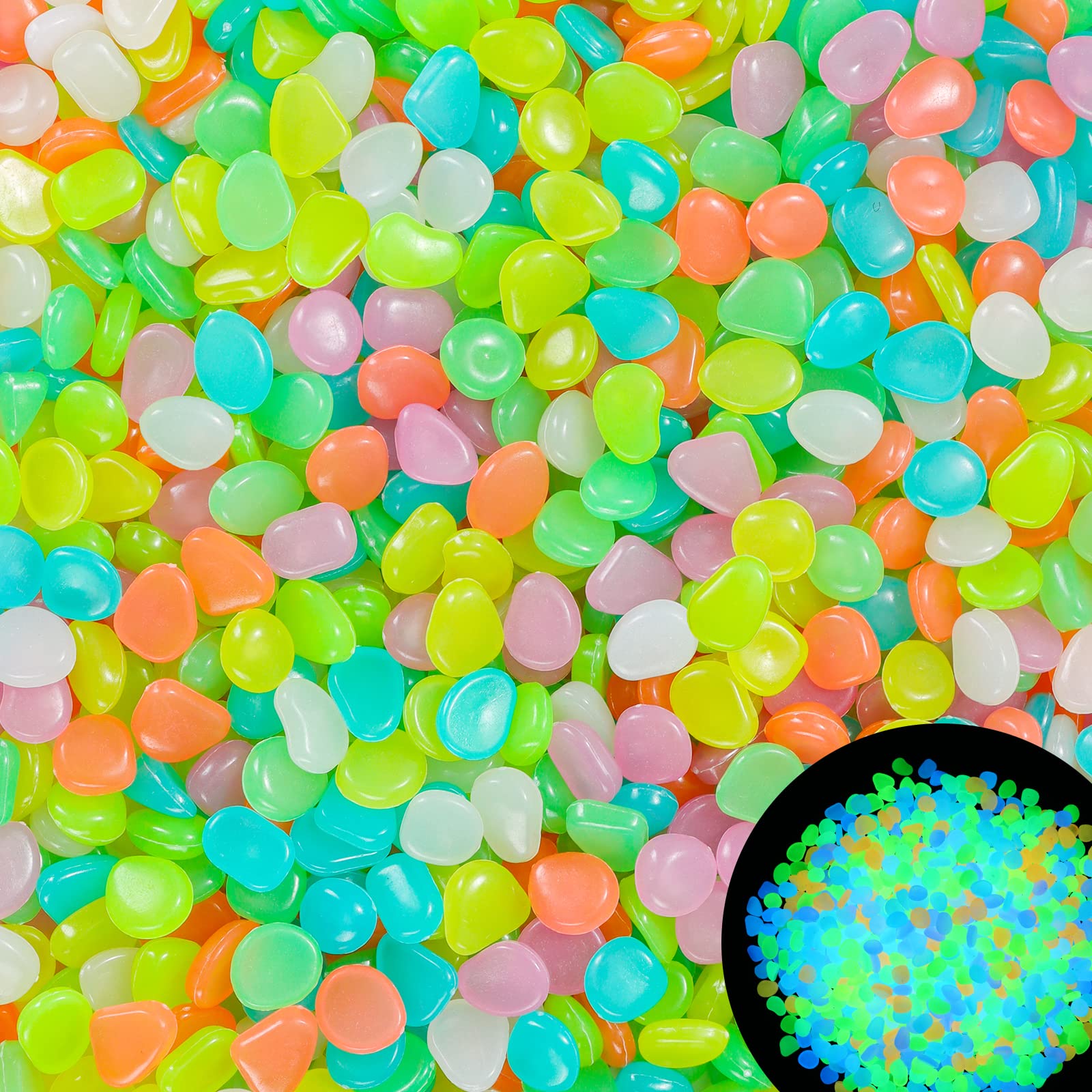100Pcs Glow in the Dark Garden - Aquarium Fish Saltwater ulasan dan harga