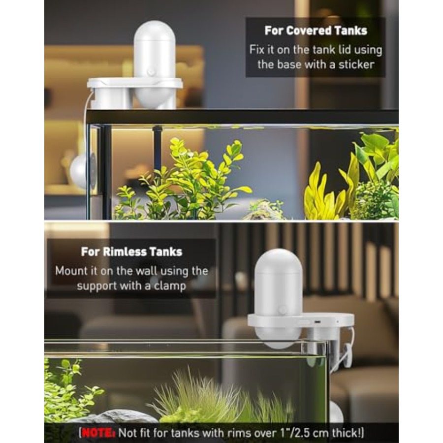 Aquarium WiFi Automatic Fish F - Aquarium Fish Video ulasan dan harga