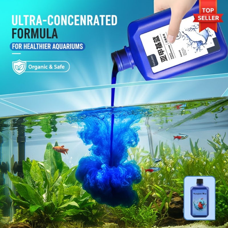 Aquarium Methylene Blue Liquid - Aquarium Fish Quality ulasan dan harga