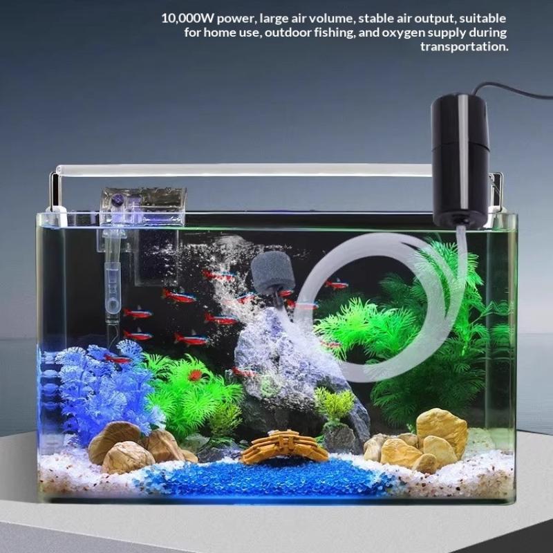 New Silent Oxygenator Small Ox - Aquarium Fish And Supplies ulasan dan harga