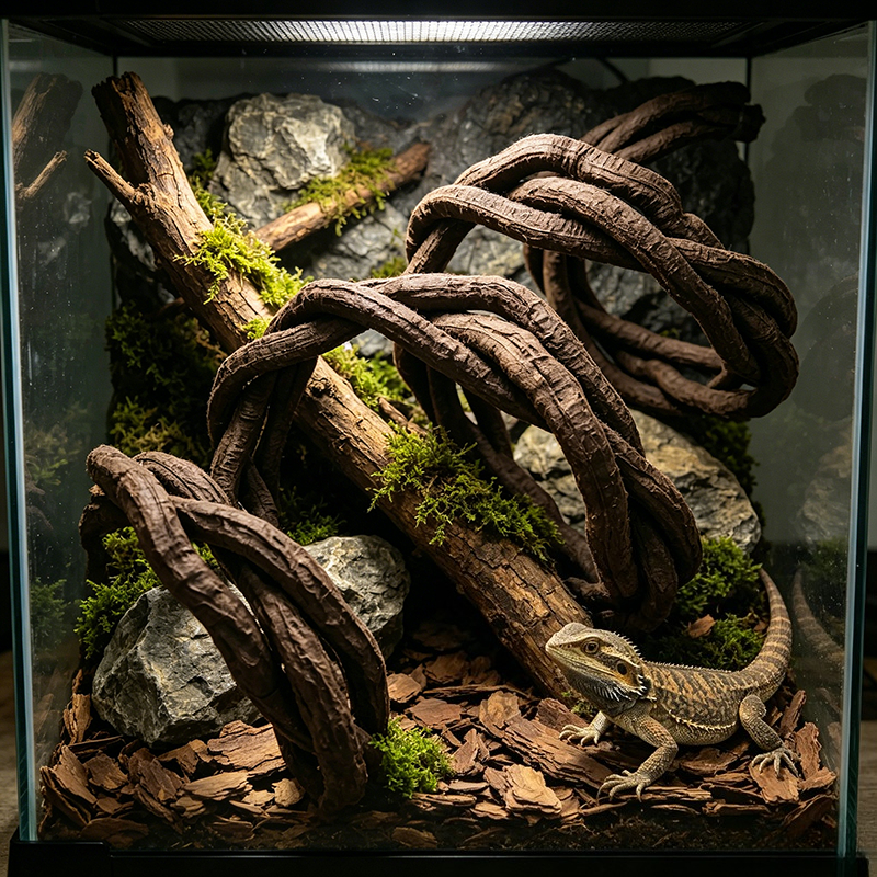 100cm Artificial Vine Plant Cl - Aquarium Fish Saltwater ulasan dan harga